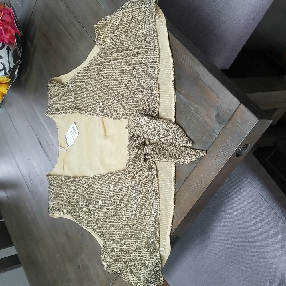 Free People NWT sequin top